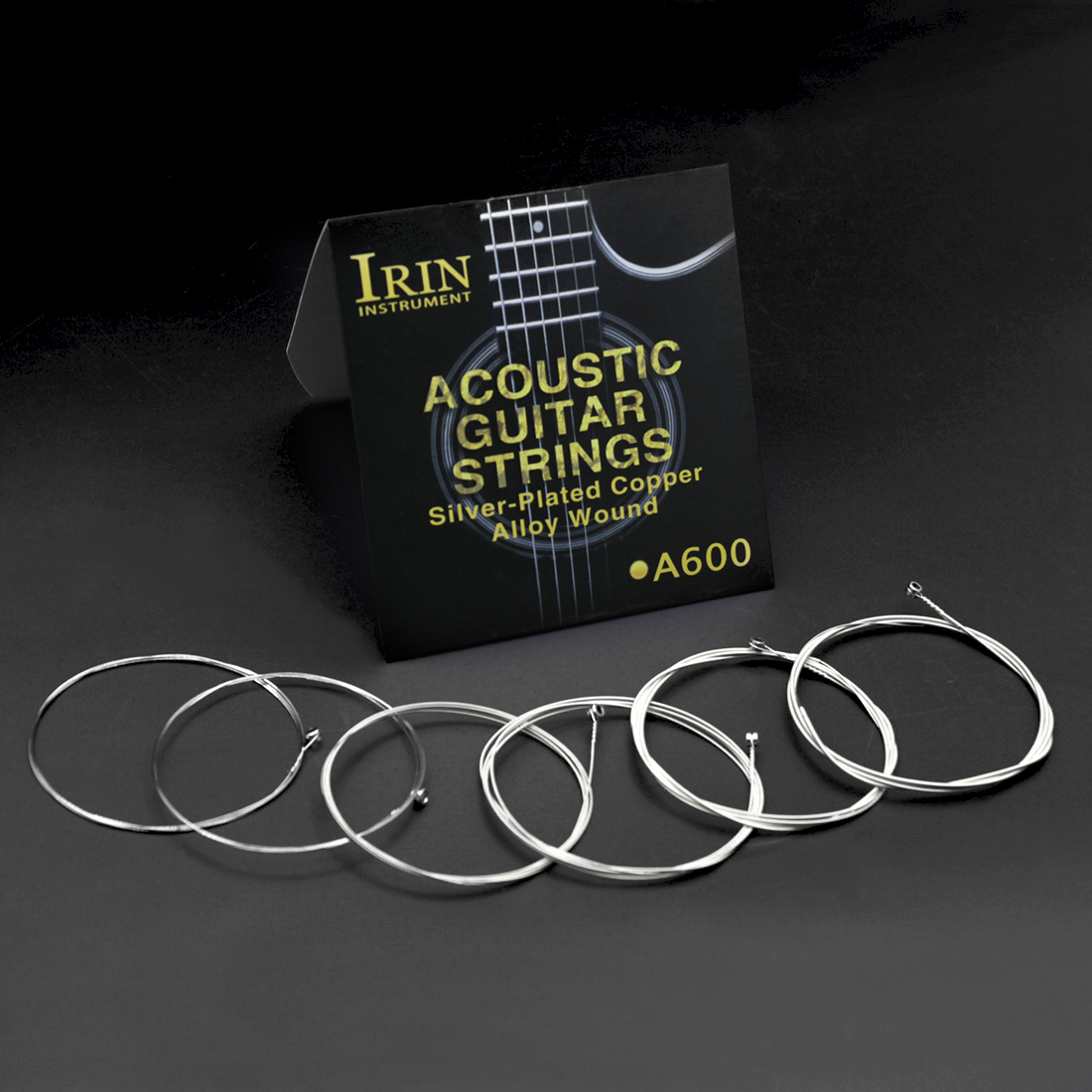 IRIN A600 Acoustic Folk Guitar - Musical Instrument With Strings avis et prix