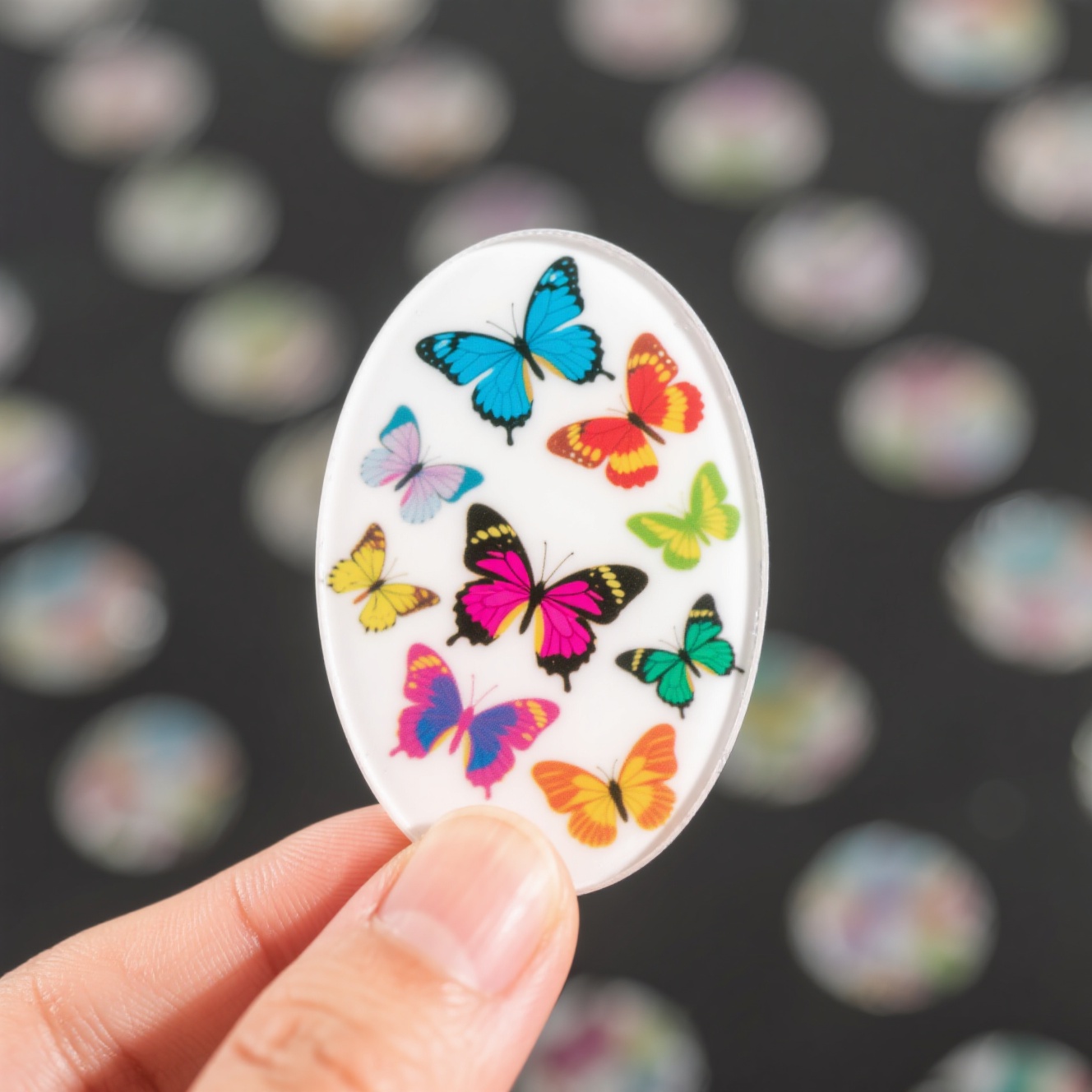 Epoxy Resin Dome Stickers For  - Musical Instrument With A avis et prix