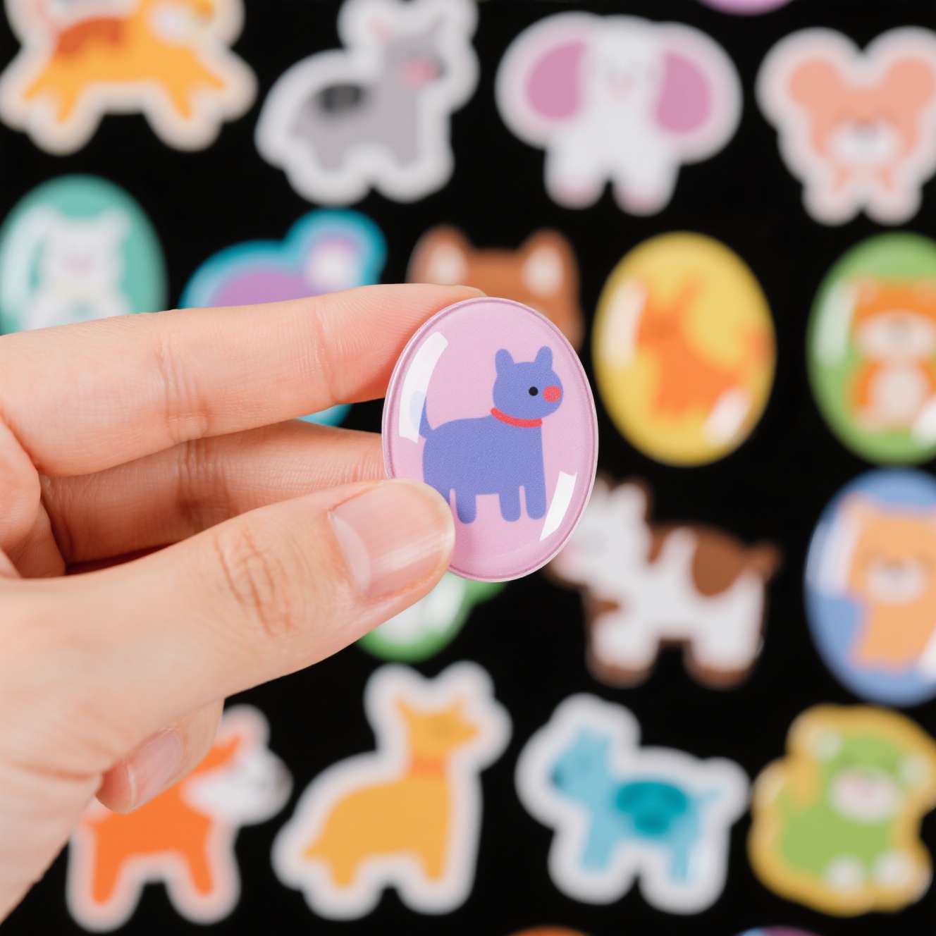 Epoxy Resin Dome Stickers For  - Musical Instrument With A avis et prix