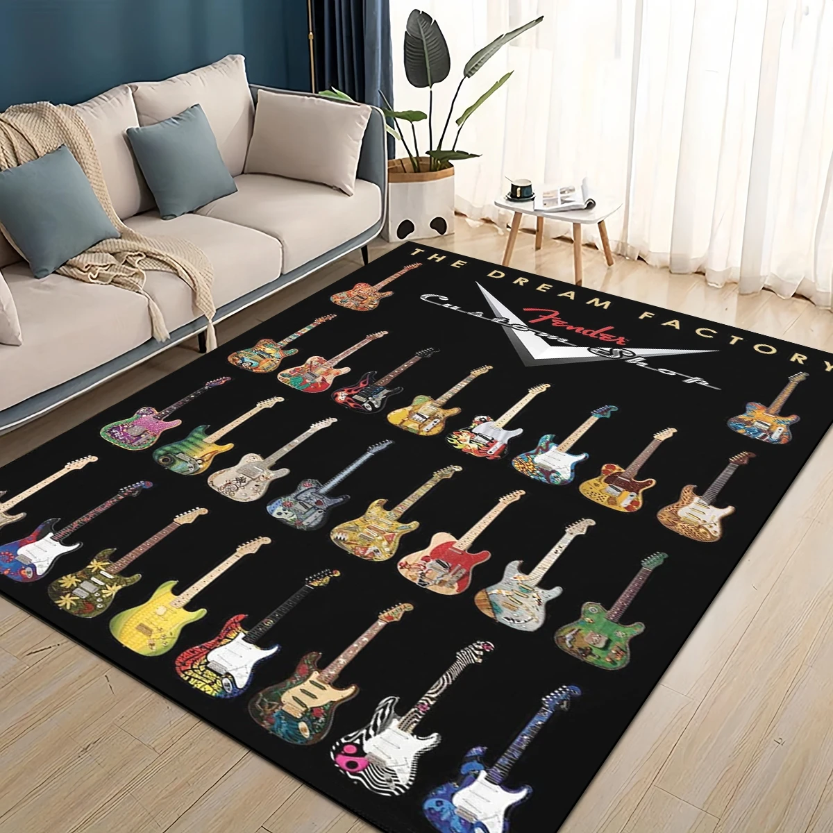 3D Retro Fender logo Guitar In - Musical Instruments Online avis et prix