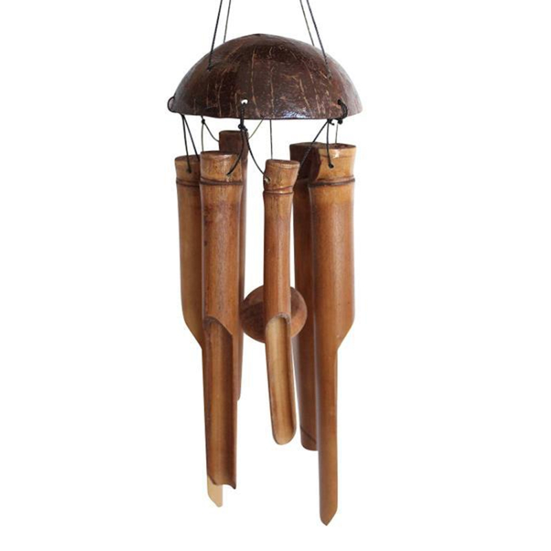 1pc Bamboo Wind Chime Light Co - Musical Instrument Chimes avis et prix