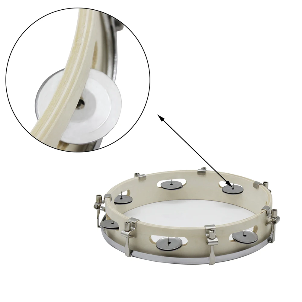 IRIN 10 Inch Tambourine Adjust - Tambourine Hand Drum avis et prix