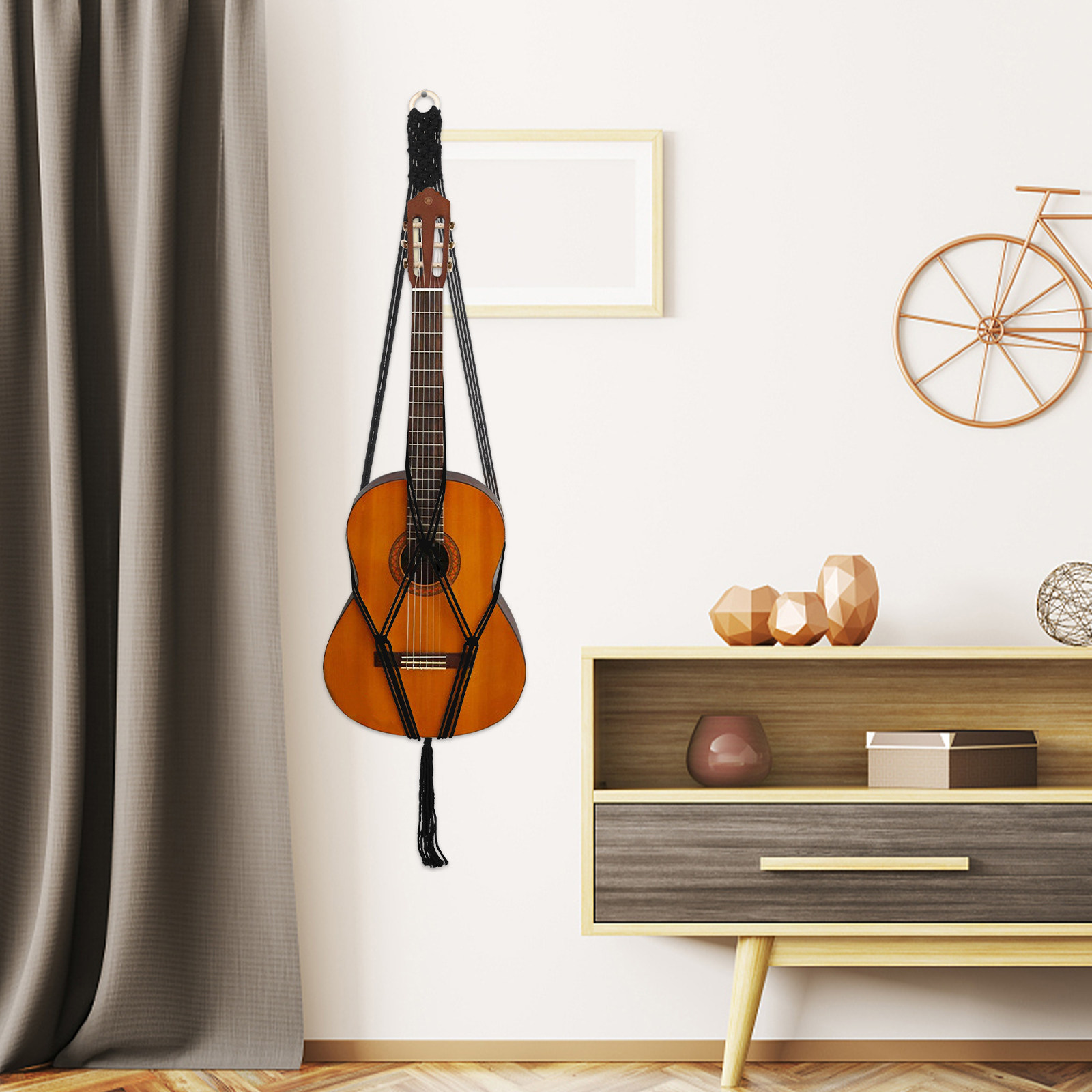Cotton Guitar Net Strap Wall M - Musical Instrument Ukulele avis et prix