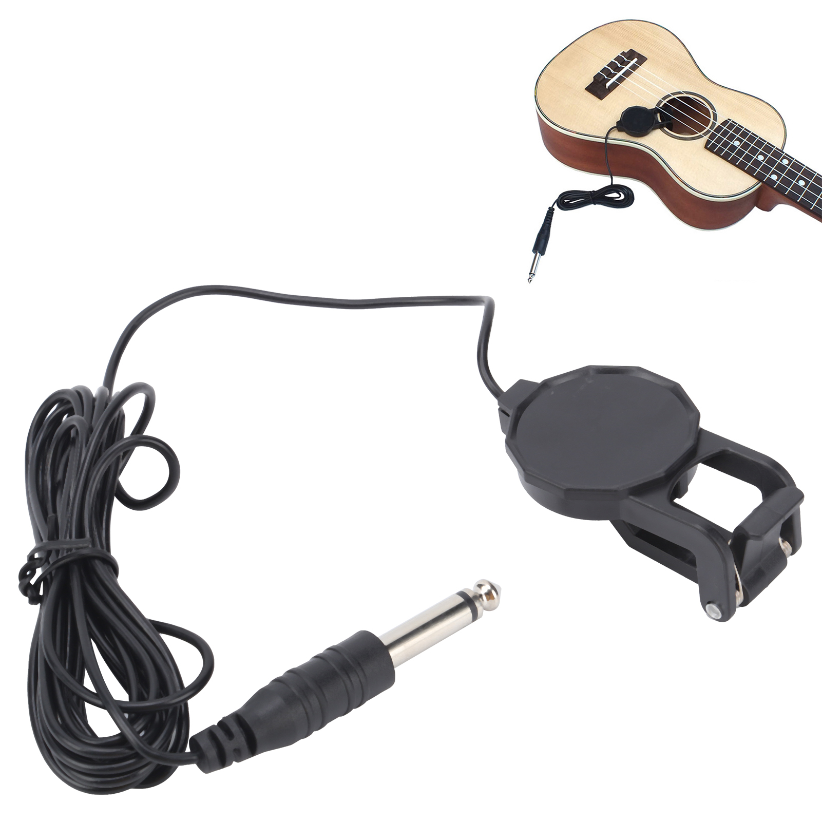 Clip-On Pickup Microphone Piez - Musical Instrument Ukulele avis et prix