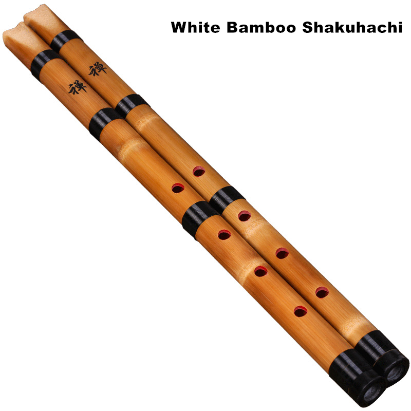 Handmade Natural White Bamboo  - Musical Instrument Xiao avis et prix