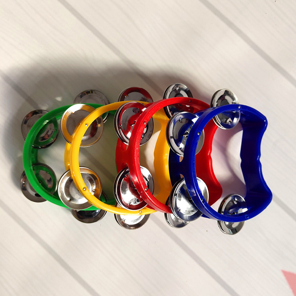 4pcs Tambourine Jingles Rattle - Musical Instrument All avis et prix