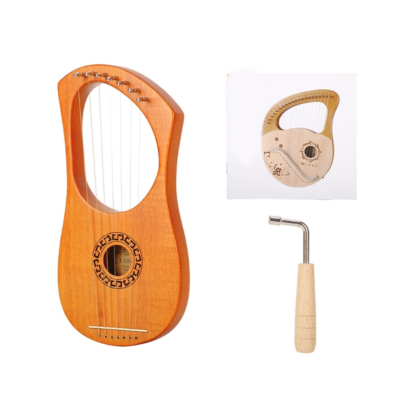 Multipurpose 7 String Lyre Har - Musical Instrument Groups avis et prix