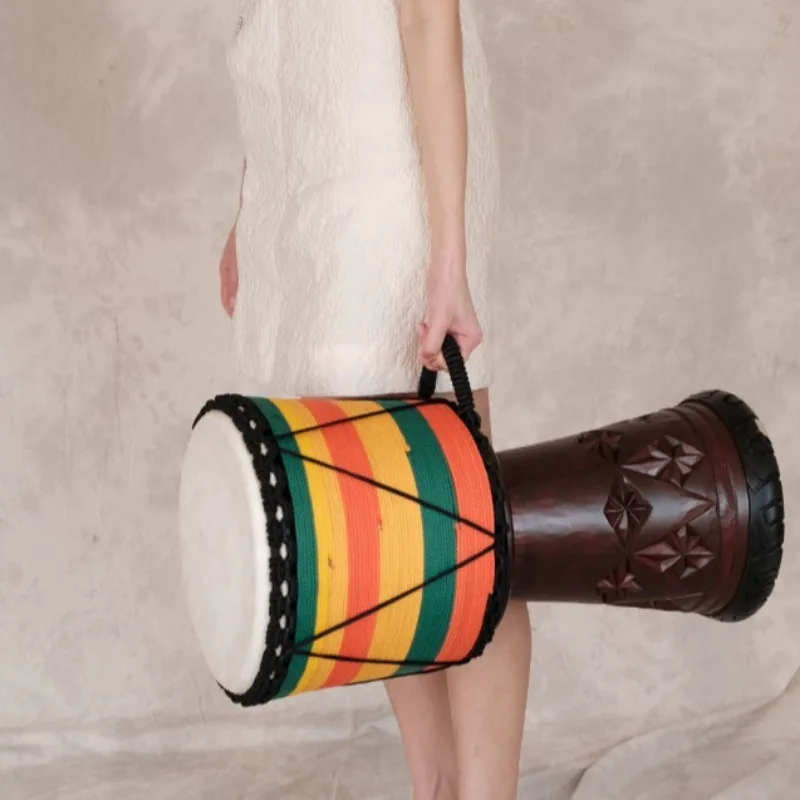 12 Inch Djembe Mahogany Africa - Musical Instrument Percussion avis et prix