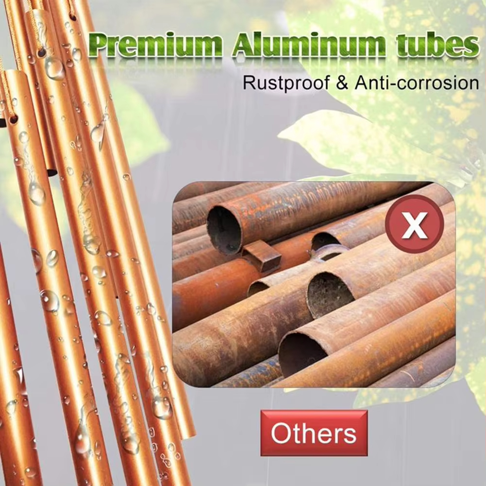 23in Wind Chime 12 Metal Alumi - Wind Chime Tubular avis et prix