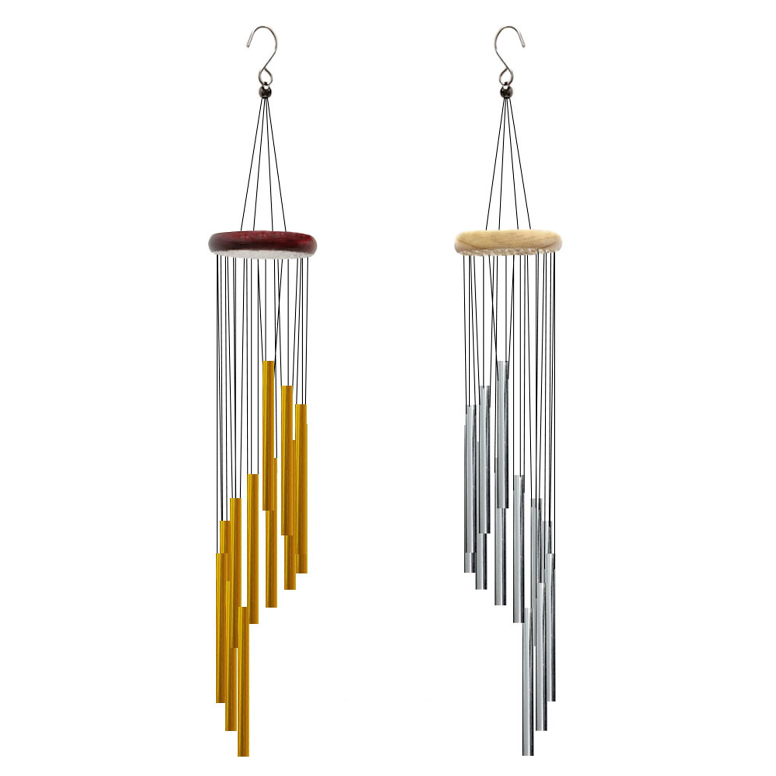 12 Tubes Aluminum Alloy Wind C - Wind Chime Tubular avis et prix