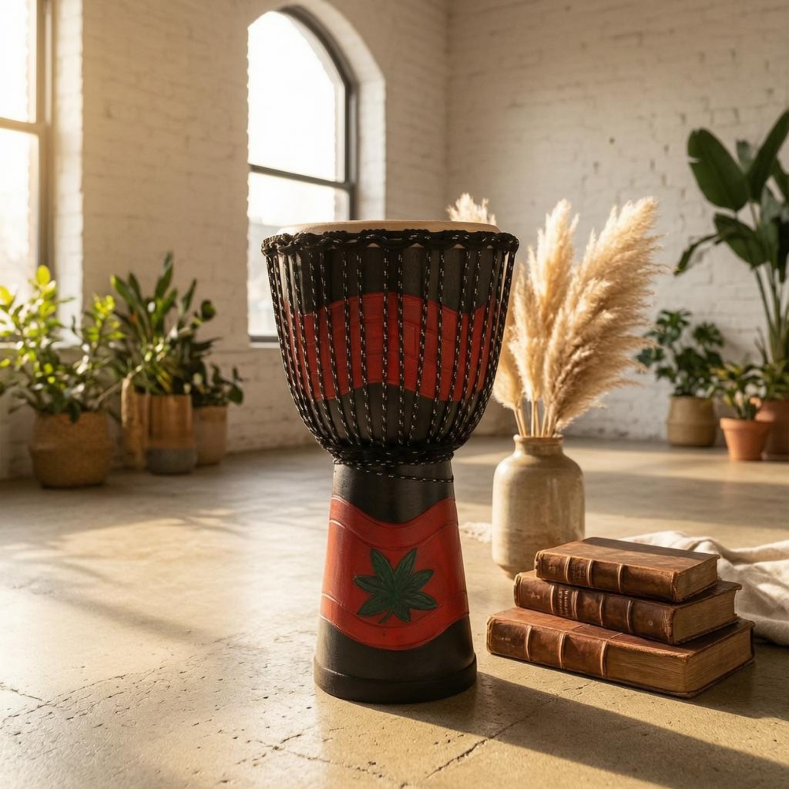 Djembe Drum Natural Drumhead R - Musical Instrument Percussion avis et prix