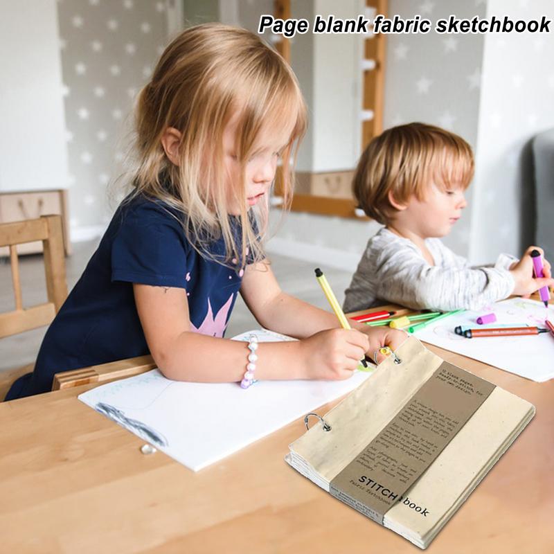 Blank Fabric Sketchbook Unique - Musical Instrument Coloring Pages avis et prix