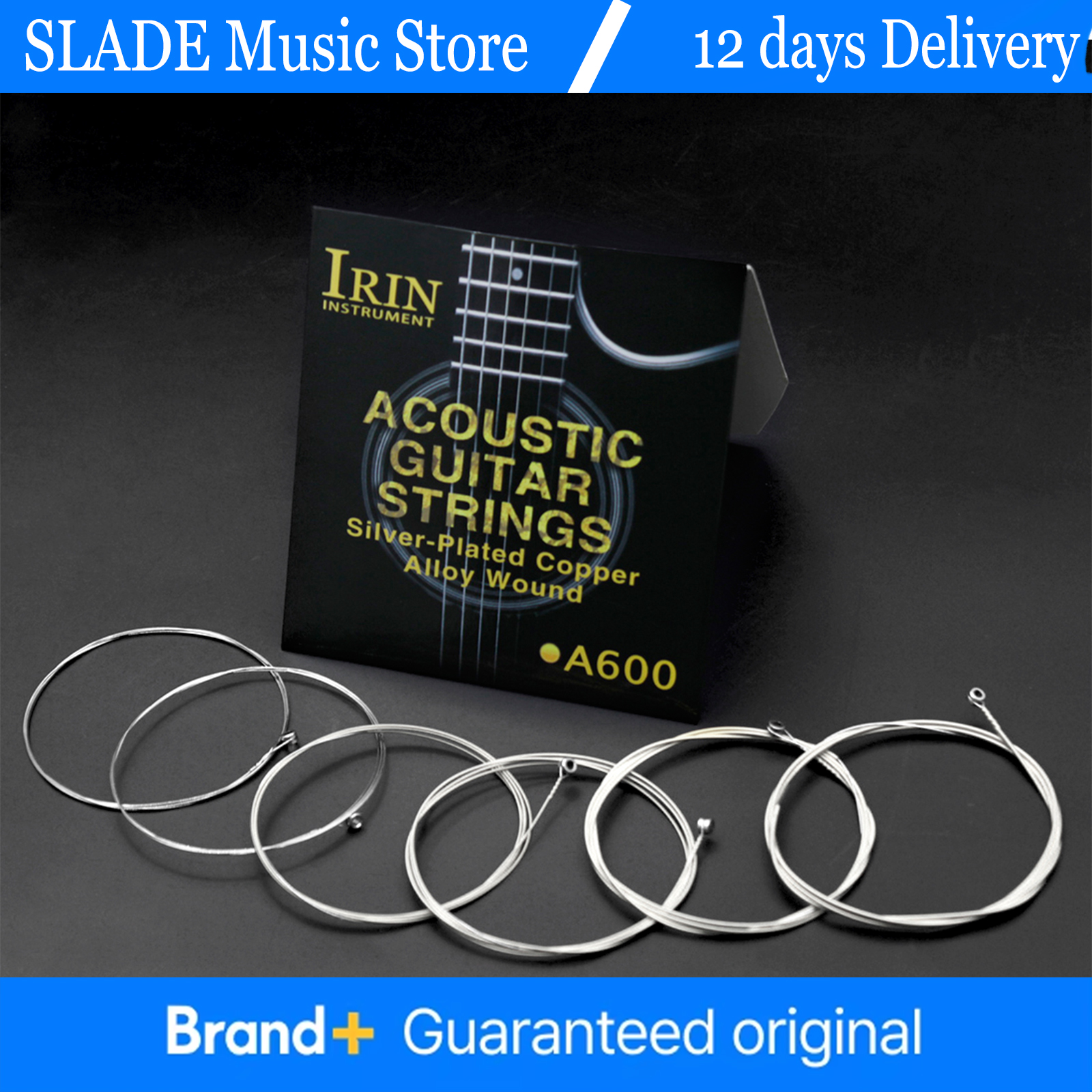 IRIN 6 Strings Acoustic Guitar - Musical Instrument With Strings avis et prix
