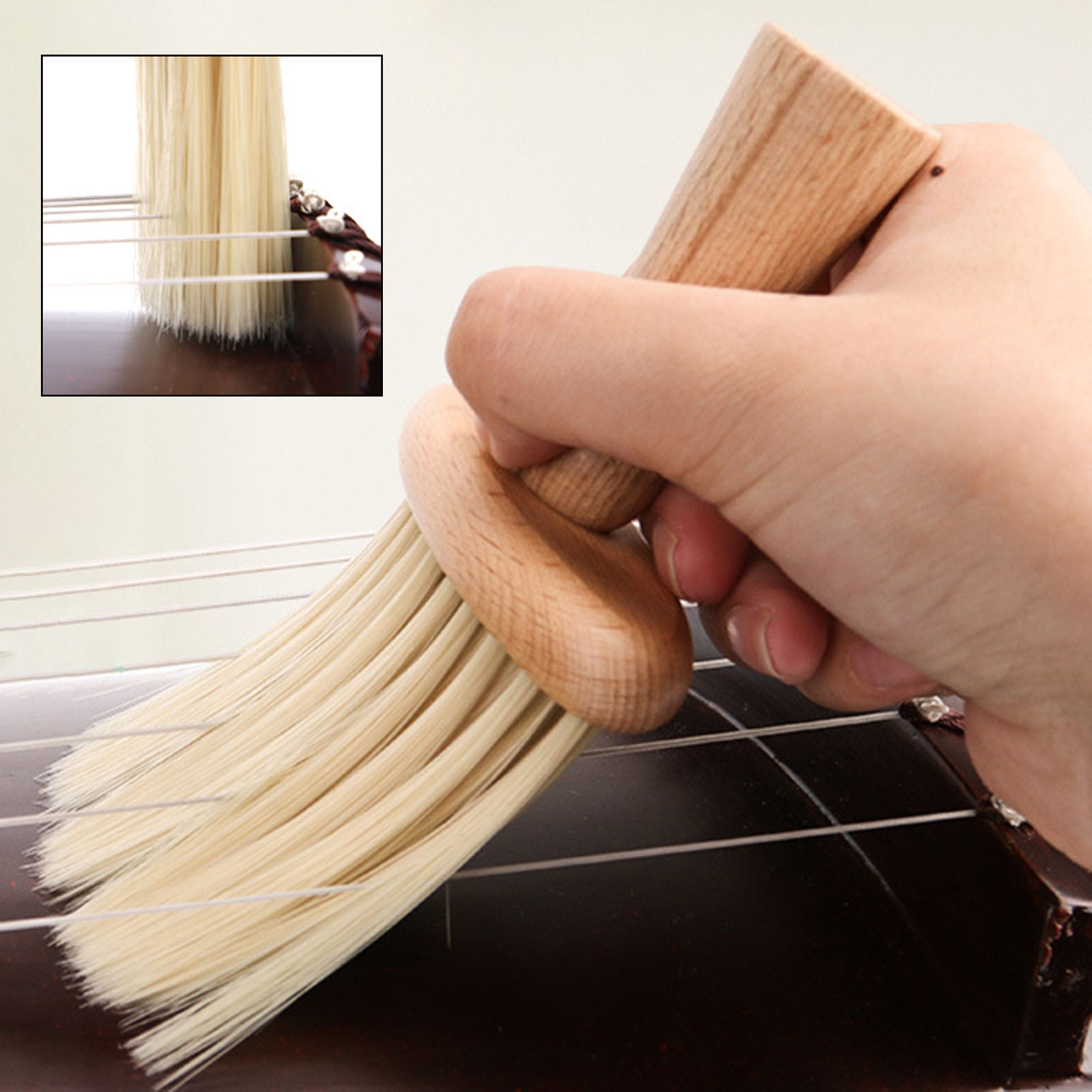 Guzheng Cleaning Brush Soft Br - Musical Instrument Veena avis et prix