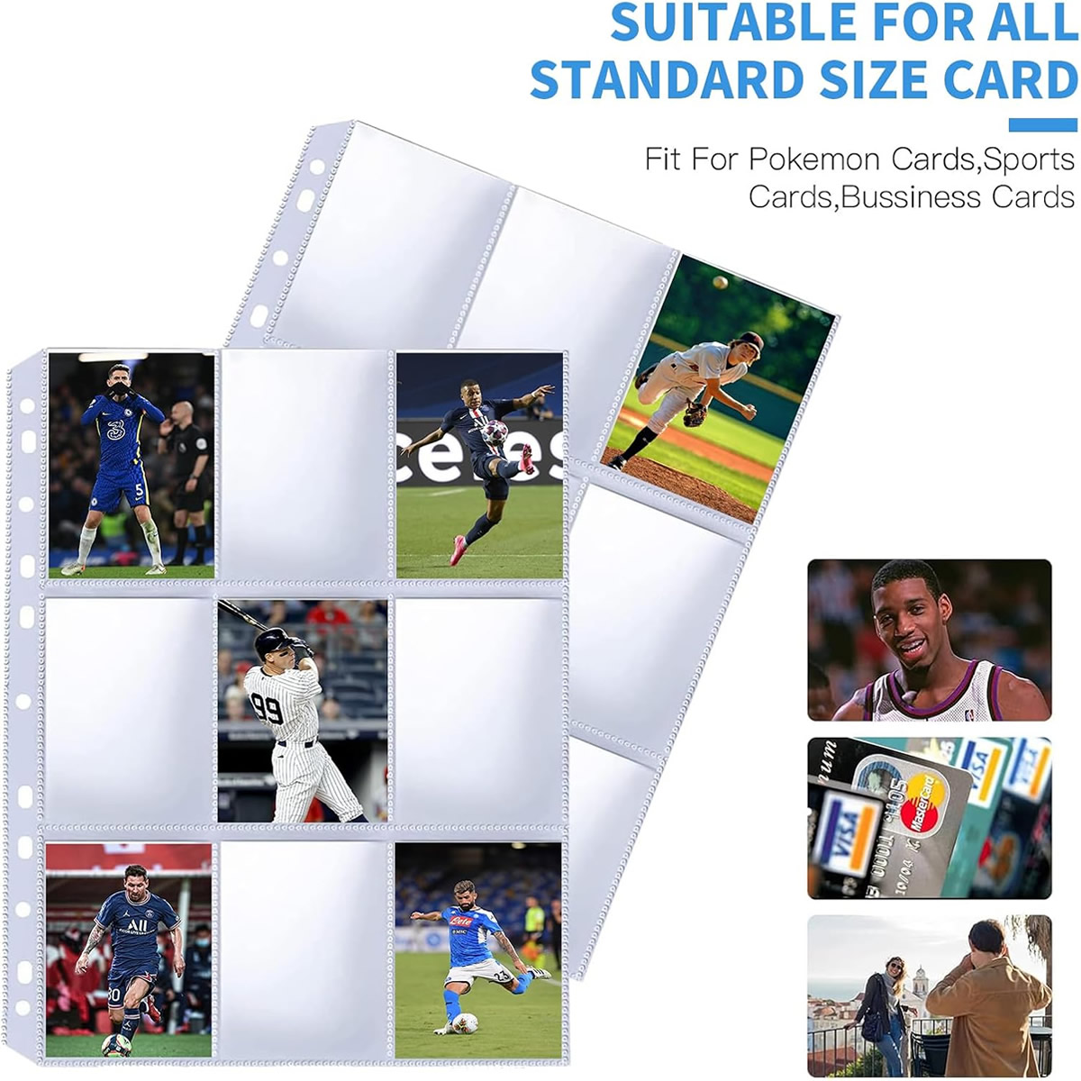 50 Pack 9 Pocket Card Sleeves  - Musical Instrument Cajon avis et prix