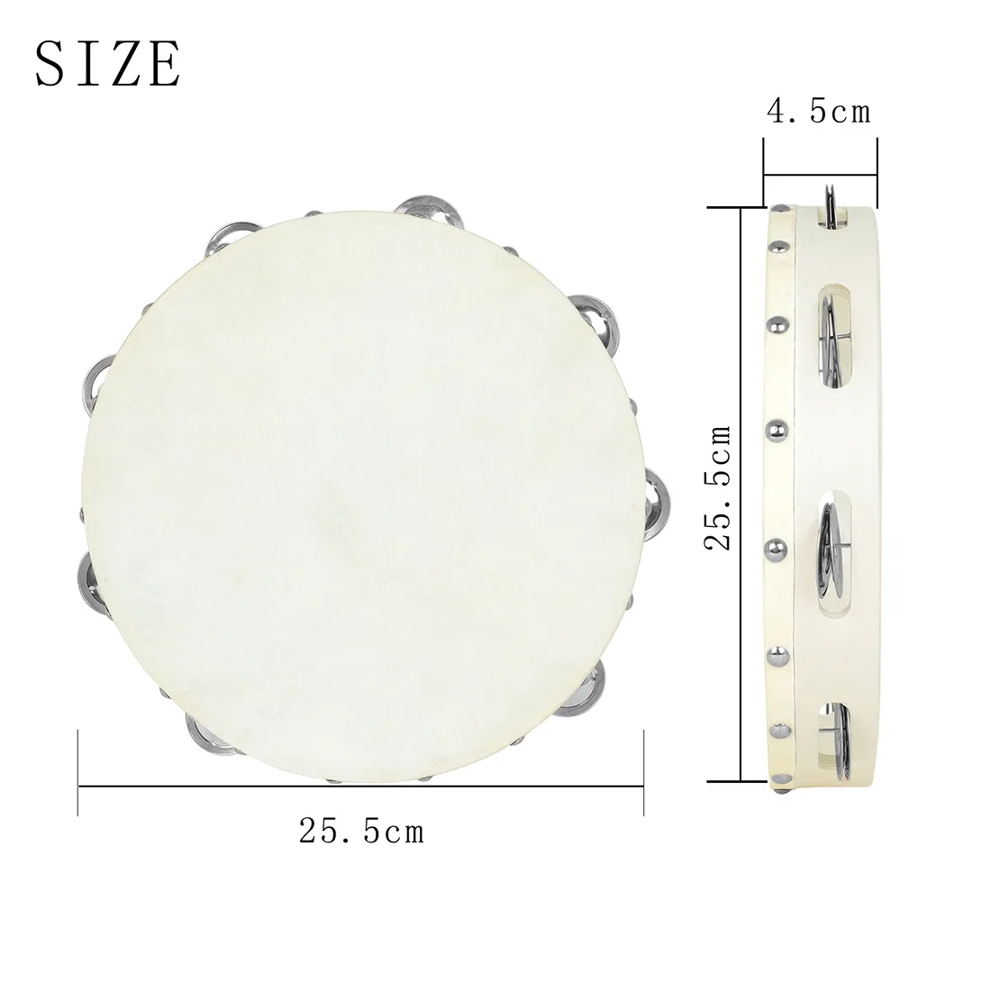 IRIN 10 Inches Tambourine Drum - Tambourine Hand Drum avis et prix