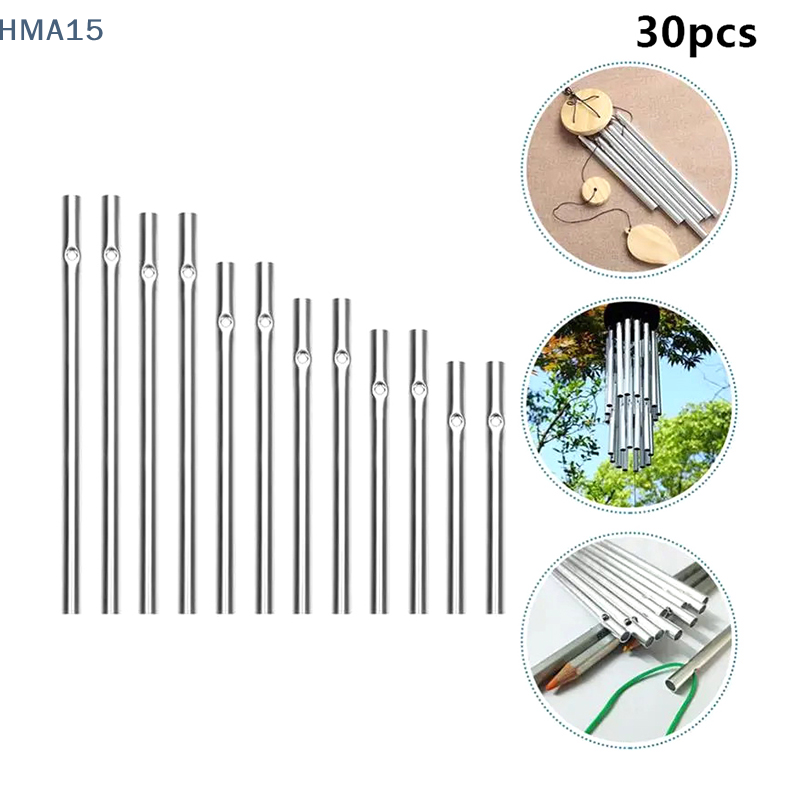 30Pcs Aluminum Tube DIY Wind C - Wind Chime Tubular avis et prix