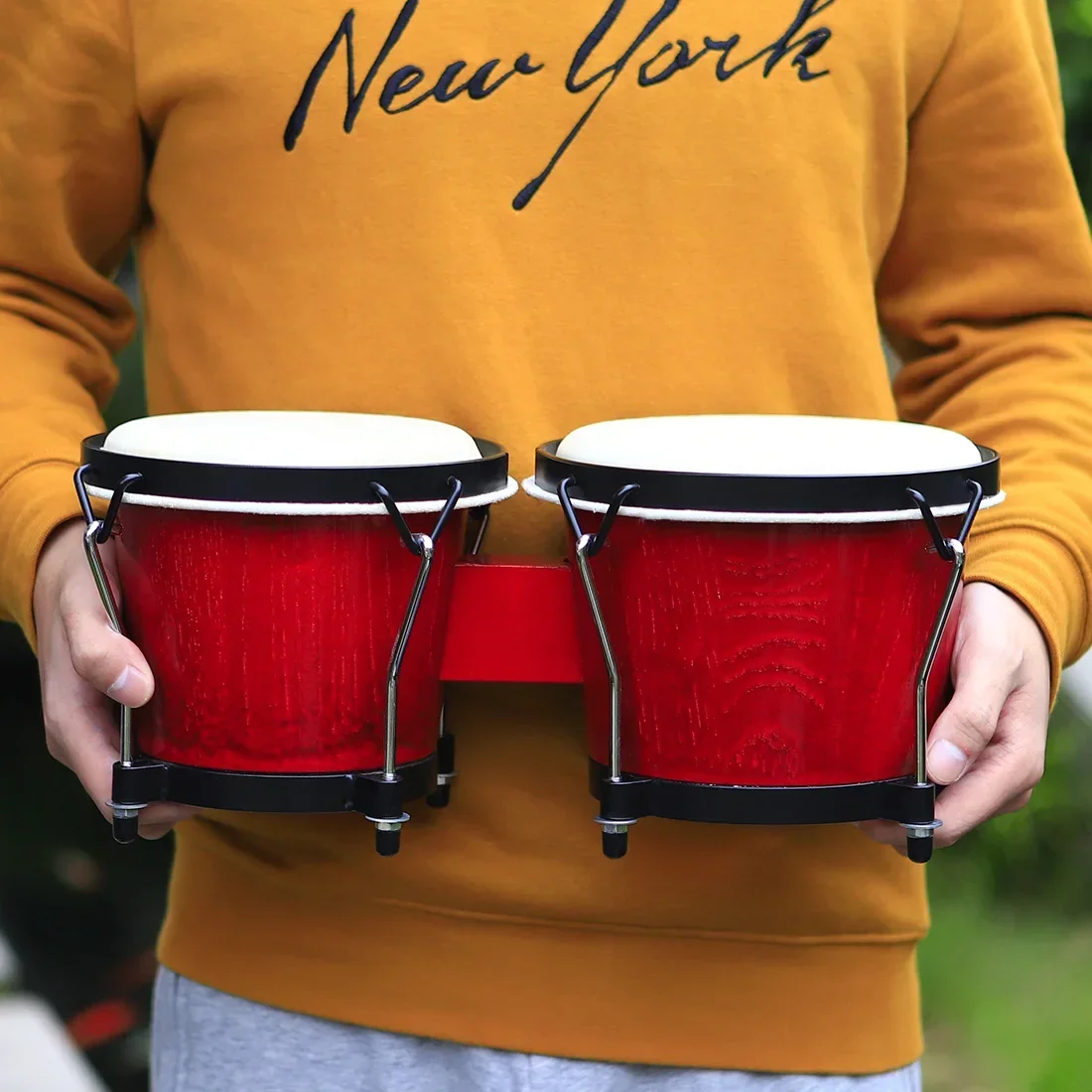 IRIN African Bongo Drums Woode - Musical Instrument Percussion avis et prix
