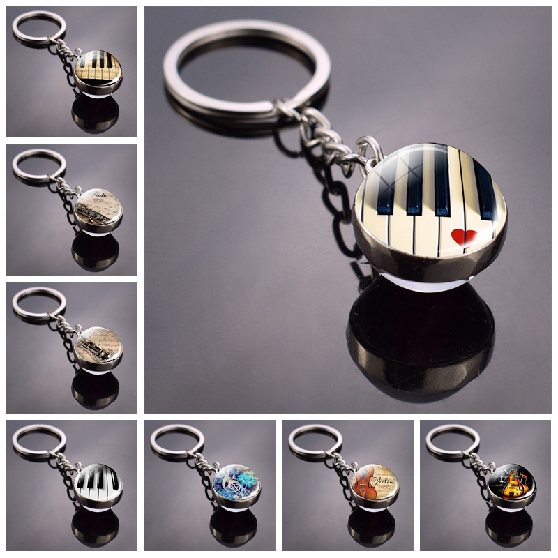 Piano Keychain Music Instrumen - Musical Instrument Veena avis et prix