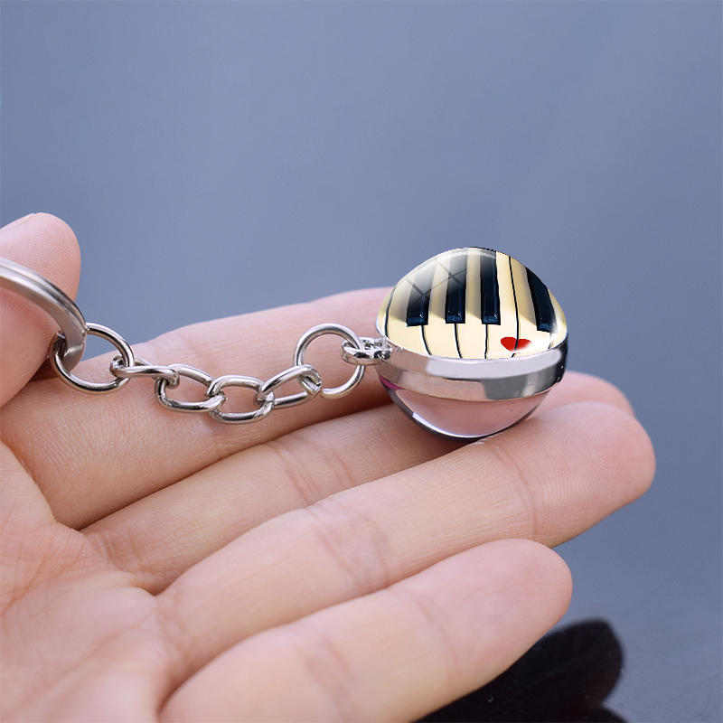 Piano Keychain Music Instrumen - Musical Instrument Veena avis et prix