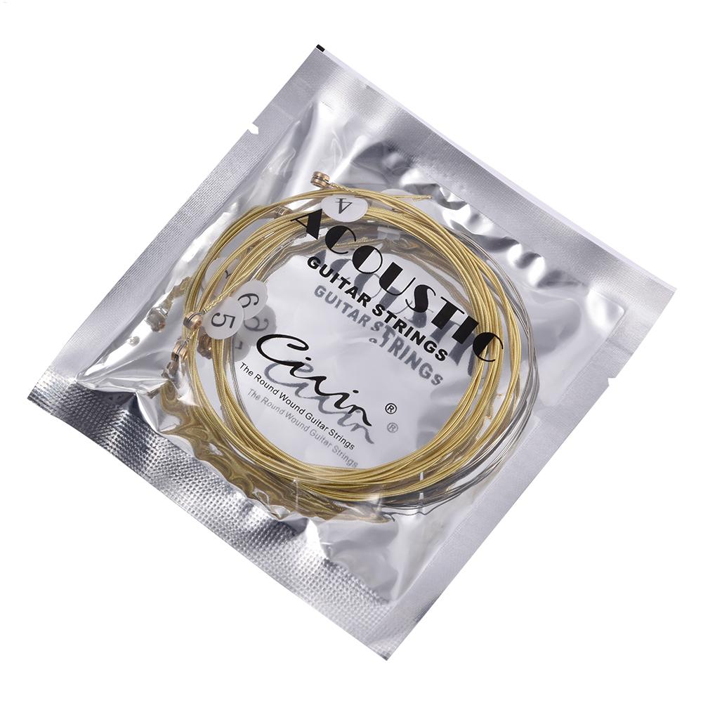 6pcs/set Universal Acoustic Gu - Musical Instrument With Strings avis et prix