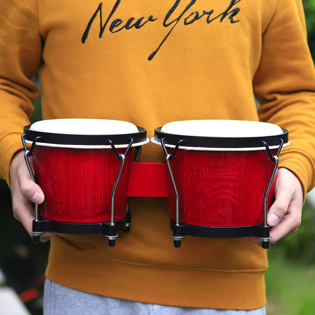 IRIN African Bongo Drum Wooden - Musical Instrument Percussion avis et prix