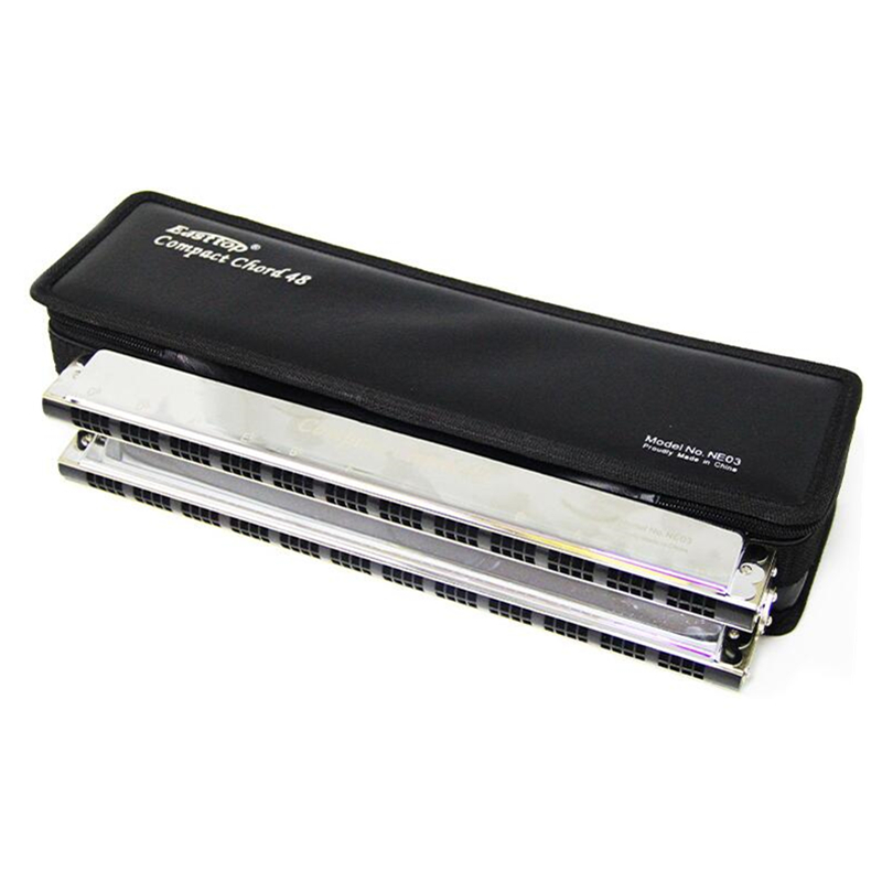 New Harmonica 48 Compact Chord - Musical Instrument Groups avis et prix