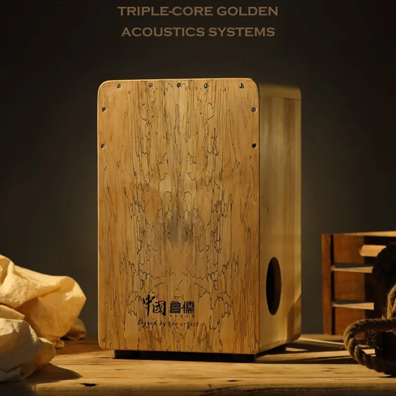 Solid Wood Cajon Box Drum Prof - Musical Instrument Cajon avis et prix