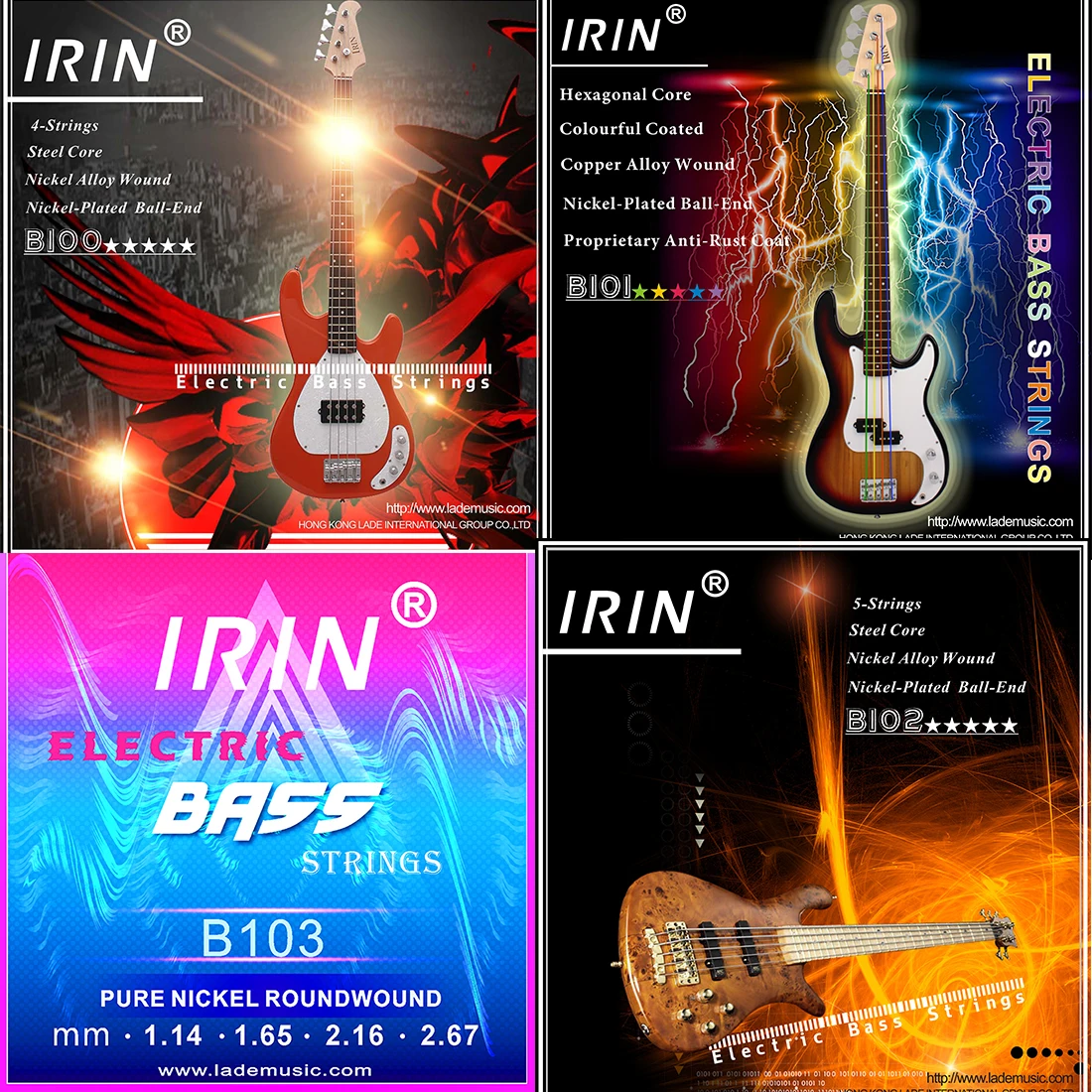 IRIN Electric Bass Strings Pro - Musical Instrument With Strings avis et prix