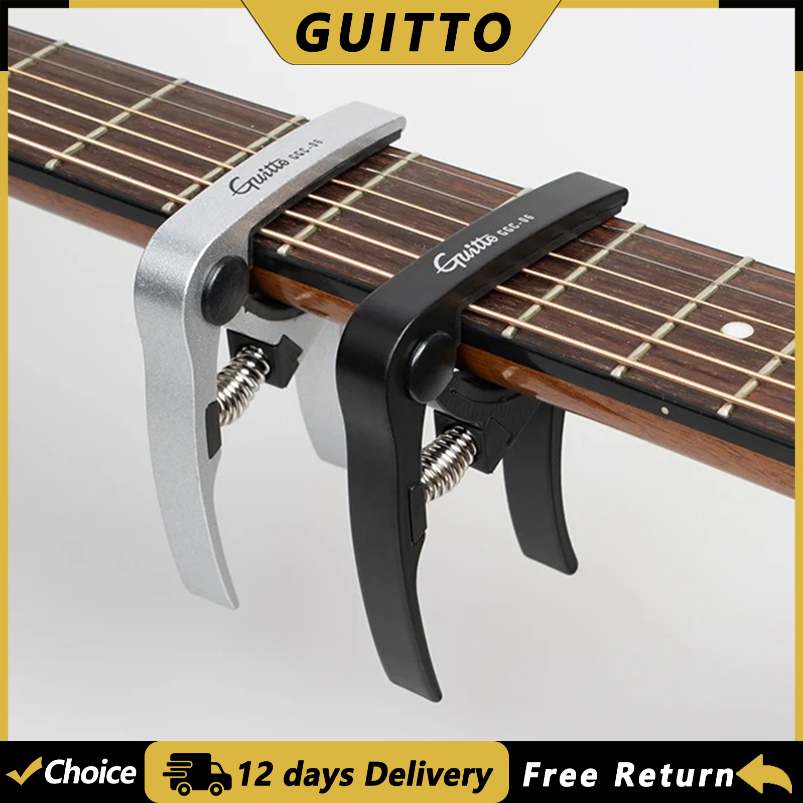 GUITTO GGC-06 Aluminum Alloy G - Musical Instrument Ukulele avis et prix