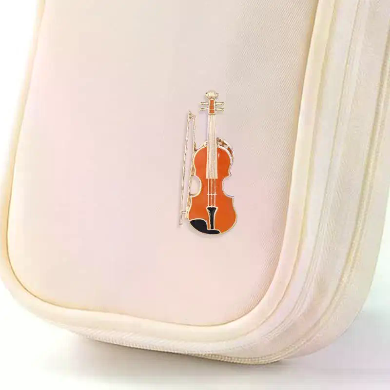 1Pcs Symphony Orchestra Badge  - Musical Instrument Veena avis et prix
